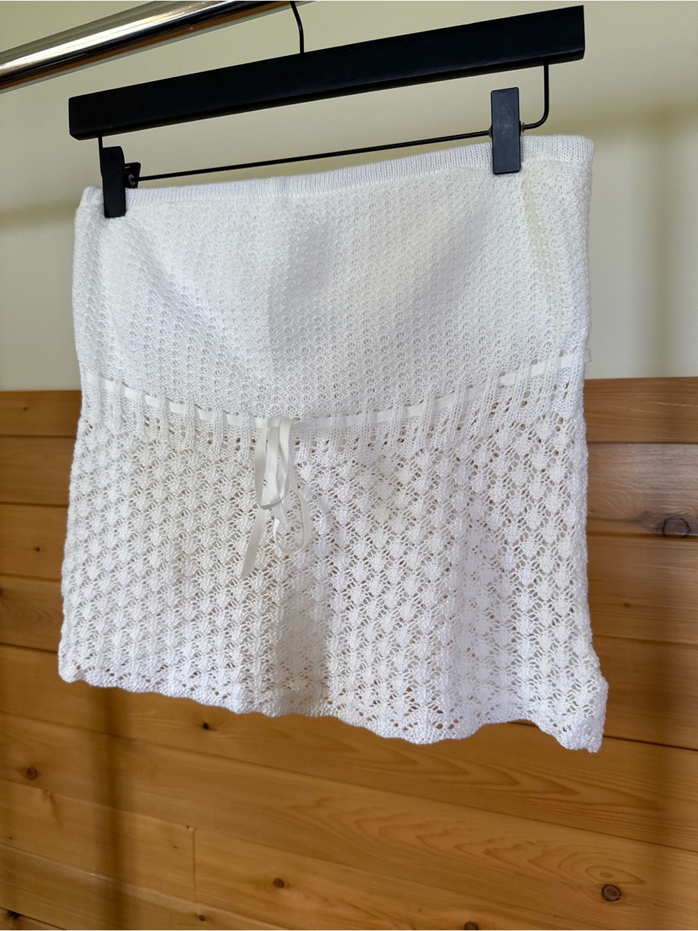 Ardene NWOT Crochet Tube Top w Built-In Bra